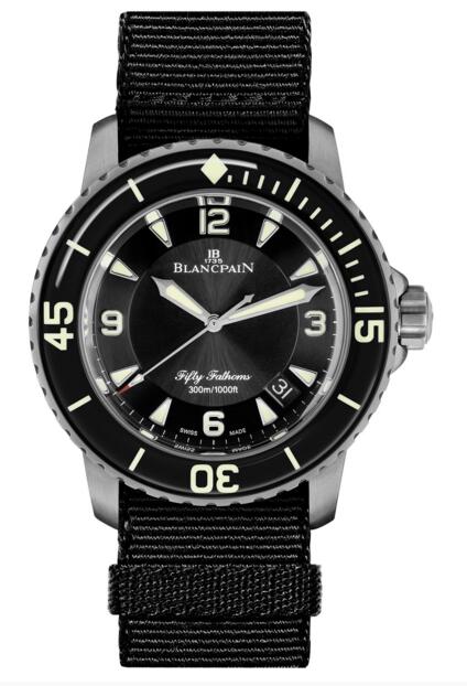 Buy Blancpain Fifty Fathoms Automatique 5015-12B30-NABA watch Replica